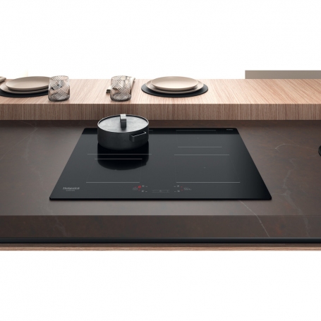 HOTPOINT HQ5660SNE PIANO COTTURA A INDUZIONE 60 CM 4 ZONE COTTURA COMANDI TOUCH IN VETRO NERO - PROMO