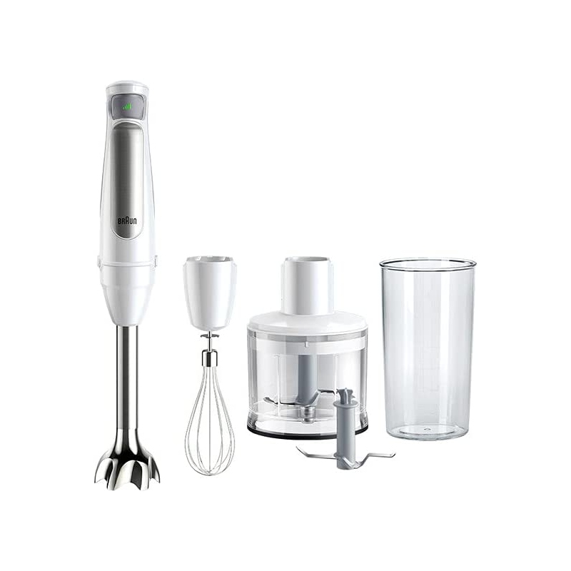 BRAUN MQ7035IWH FRULLATORE A IMMERSIONE 1000 W...