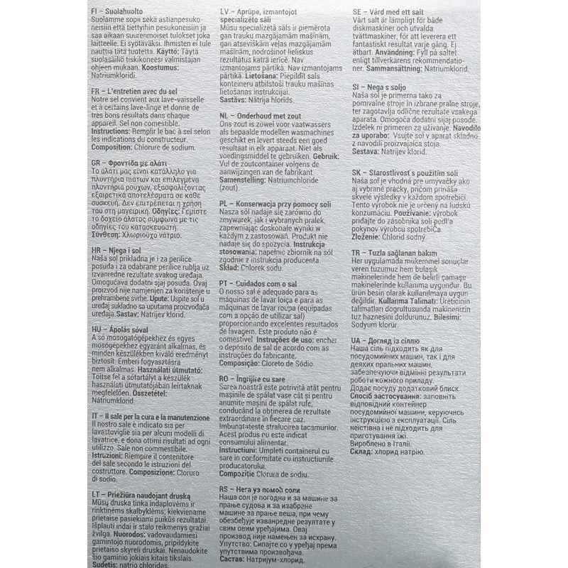 ELECTROLUX M3GCS200 SALE PER LAVASTOVIGLIE E...