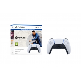 SONY CONTROLLER PS5 + GIOCO FIFA 23 TECNOLOGIA DUALSENSE COLORE BIANCO - 9439998 - PROMO