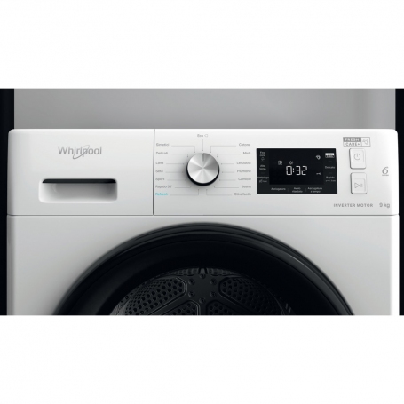 WHIRLPOOL FFTN M22 9X3B IT ASCIUGATRICE A POMPA DI CALORE 9 KG INVERTER CLASSE A+++ - FFTNM229X3BIT