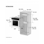 SAMSUNG NV7B4040VBW/U5 FORNO ELETTRICO DA INCASSO MULTIFUNZIONE 76 LT CON VAPORE WI-FI CLASSE A+ COLORE BIANCO - PROMO