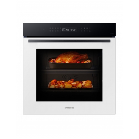 SAMSUNG NV7B4040VBW/U5 FORNO ELETTRICO DA INCASSO MULTIFUNZIONE 76 LT CON VAPORE WI-FI CLASSE A+ COLORE BIANCO - PROMO
