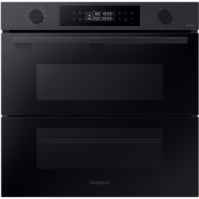 SAMSUNG NV7B4540VBB/U5 FORNO ELETTRICO DA INCASSO VENTILATO DUAL COOK FUNZIONE VAPORE 76LT CLASSE A+ NERO