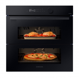 SAMSUNG NV7B5760WBK/U5 FORNO ELETTRICO DA INCASSO A VAPORE DUAL COOK FLEX 76 LT WIFI CLASSE A+ - PROMO