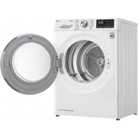 LG RC80V9AV3W ASCIUGATRICE ECO HYBRID 8KG CLASSE A+++ WI-FI A CONDENSAZIONE CON POMPA DI CALORE - PROMOZIONE