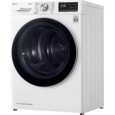 LG RC80V9AV3W ASCIUGATRICE ECO HYBRID 8KG CLASSE A+++ WI-FI A CONDENSAZIONE CON POMPA DI CALORE - PROMOZIONE