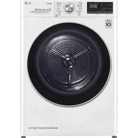 LG RC80V9AV3W ASCIUGATRICE ECO HYBRID 8KG CLASSE A+++ WI-FI A CONDENSAZIONE CON POMPA DI CALORE - PROMOZIONE