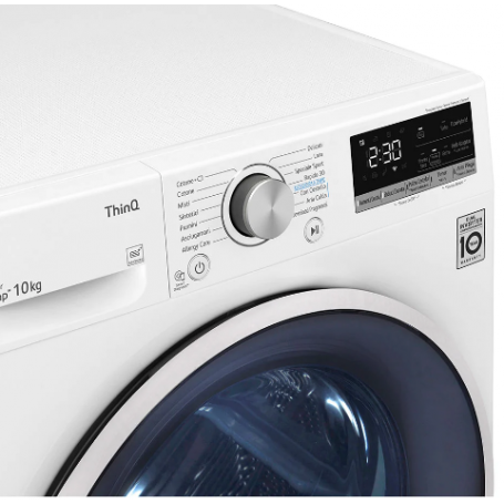 LG RH10V9AV4W ASCIUGATRICE A POMPA DI CALORE 10KG DUAL INVERTER WIFI CLASSE A+++ - PROMO