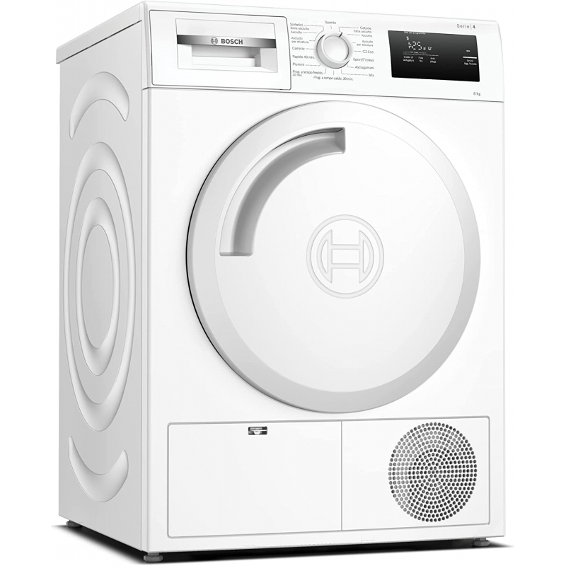 BOSCH WTH83058IT ASCIUGATRICE A CONDENSAZIONE 8KG CLASSE A+ COLORE BIANCO - PROMO