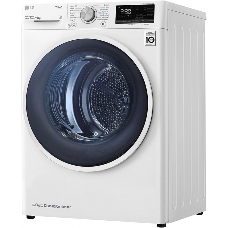 LG RH90V9AVHN ASCIUGATRICE SMART DUAL INVERTER A POMPA DI CALORE 9KG WIFI CLASSE A+++ - PROMO