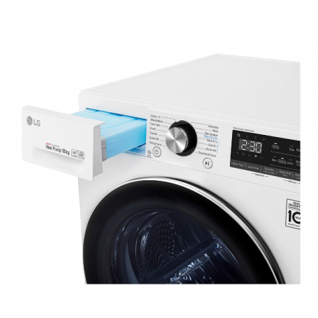 LG RC80V9AV3W ASCIUGATRICE A POMPA DI CALORE DUAL INVERTER 8KG WI-FI CLASSE A+++