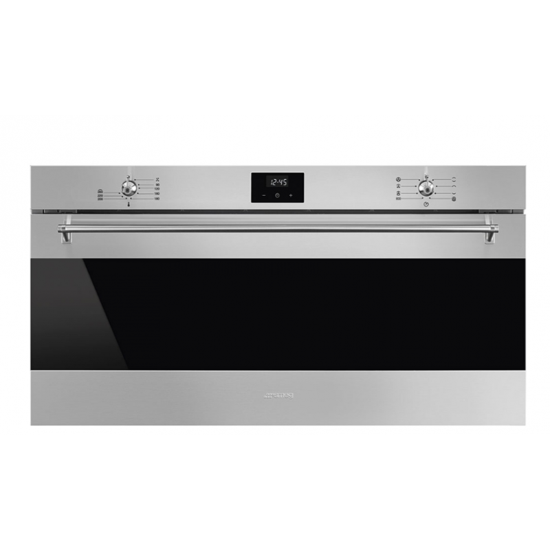 SMEG SFR9300X FORNO DA INCASSO TERMOVENTILATO 90CM 85LT VAPOR CLEAN CLASSE A+ INOX - PROMO