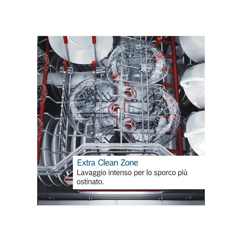 BOSCH SMV6ZCX02E LAVASTOVIGLIE DA INCASSO A TOTALE 14 COPERTI