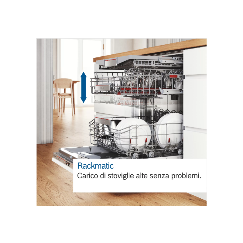 BOSCH SMV6ZCX02E LAVASTOVIGLIE DA INCASSO A TOTALE 14 COPERTI