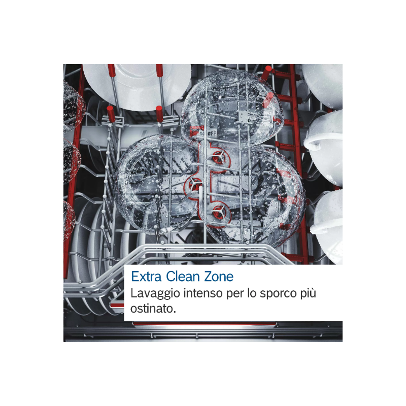 BOSCH SMV8ZCX02E LAVASTOVIGLIE DA INCASSO A TOTALE 14 COPERTI
