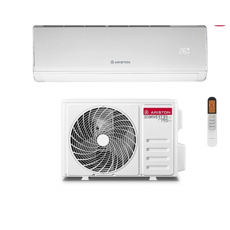 ARISTON KIOS BS R32 25 KIT CLIMATIZZATORE MONOSPLIT 9000 BTU INVERTER WIFI CLASSE A++/A+++