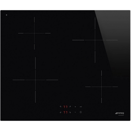 SMEG SI2641D PIANO COTTURA A INDUZIONE 60CM 4 ZONE COTTURA IN VETROCERAMICA NERO