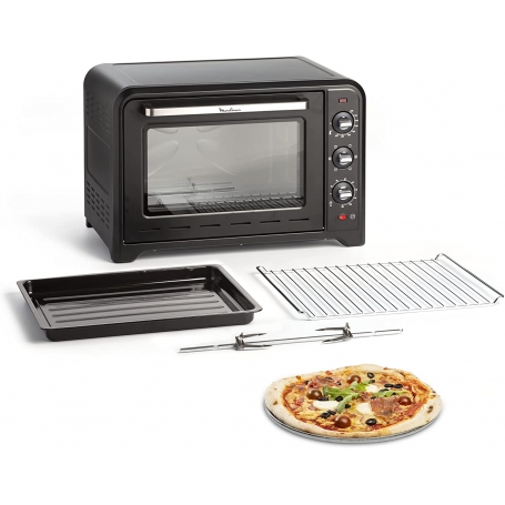 MOULINEX OX4958 FORNO ELETTRICO OPTIMO 60LT 2200W CON GIRARROSTO NERO