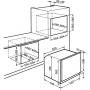 SMEG SF64M3VS FORNO DA INCASSO MULTIFUNZIONE 60CM 68LT CLASSE A INOX