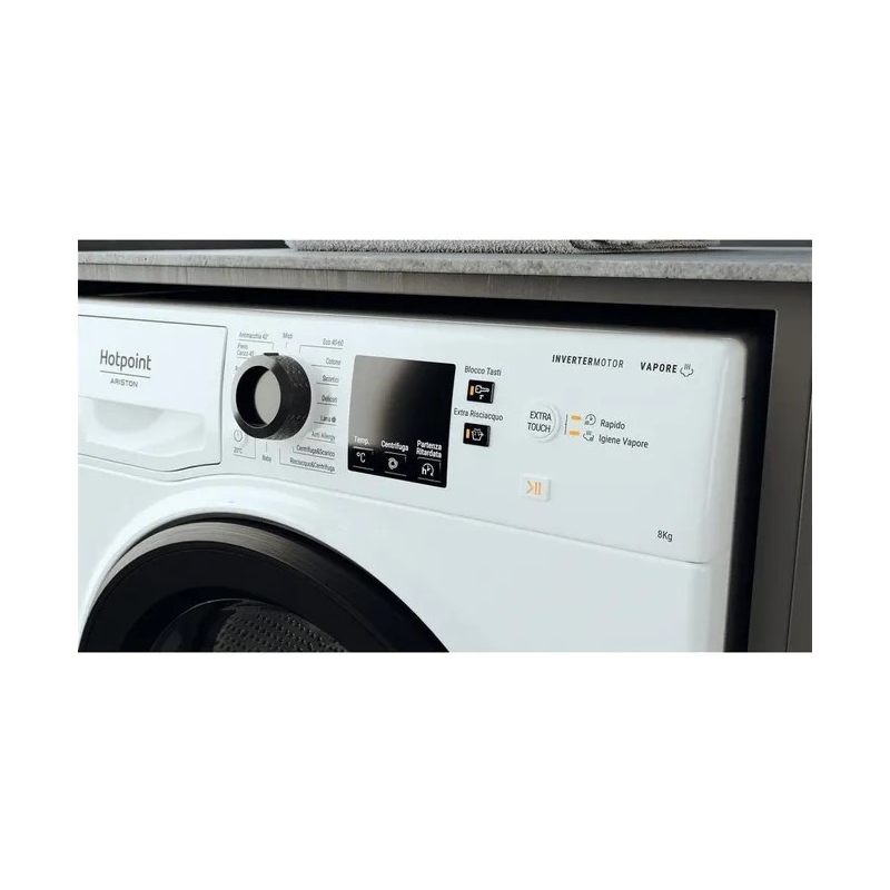 HOTPOINT NF825WKIT LAVATRICE CARICA FRONTALE 8KG 1400 GIRI INVERTER CLASSE B - PROMO