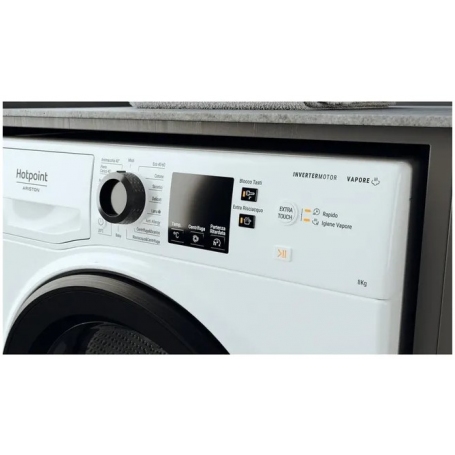 HOTPOINT NF825WKIT LAVATRICE CARICA FRONTALE 8KG 1400 GIRI INVERTER CLASSE B - PROMO