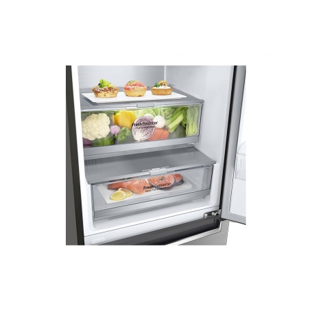 LG GBB72PZVCN1 FRIGORIFERO COMBINATO LIBERA INSTALLAZIONE 384LT NO FROST MULTI FLOW CLASSE C INOX - PROMO