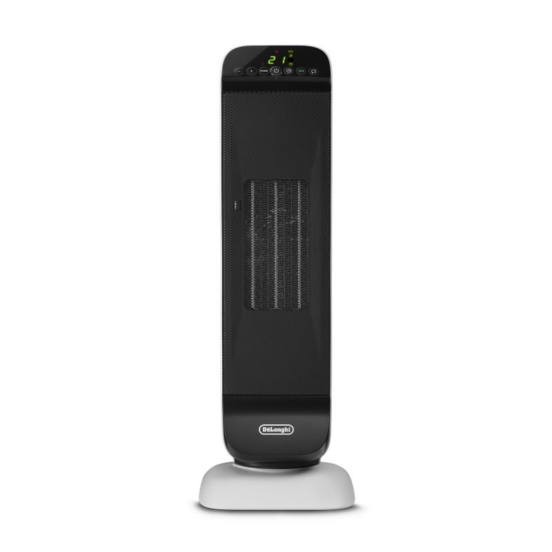 DE LONGHI HFX25S20 TERMOVENTILATORE CERAMICO CON TIMER E TELECOMANDO POTENZA MAX 2000W COLORE BIANCO - PROMO