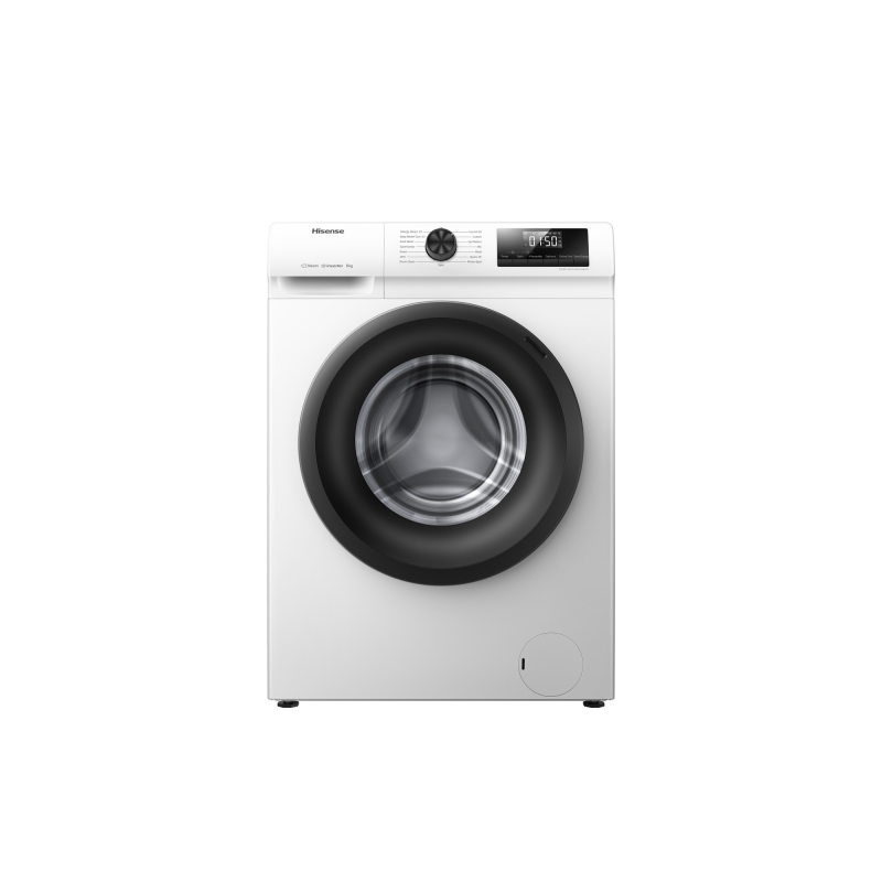 HISENSE WFQP8014EVM LAVATRICE CARICA FRONTALE 8KG 1400 GIRI FUNZIONE VAPORE CLASSE A - PROMO