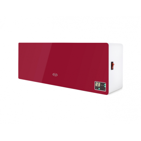 ARGO CHIC/BERRY TERMOVENTILATORE A PARETE 1000/2000W CON TELECOMANDO COLORE BERRY