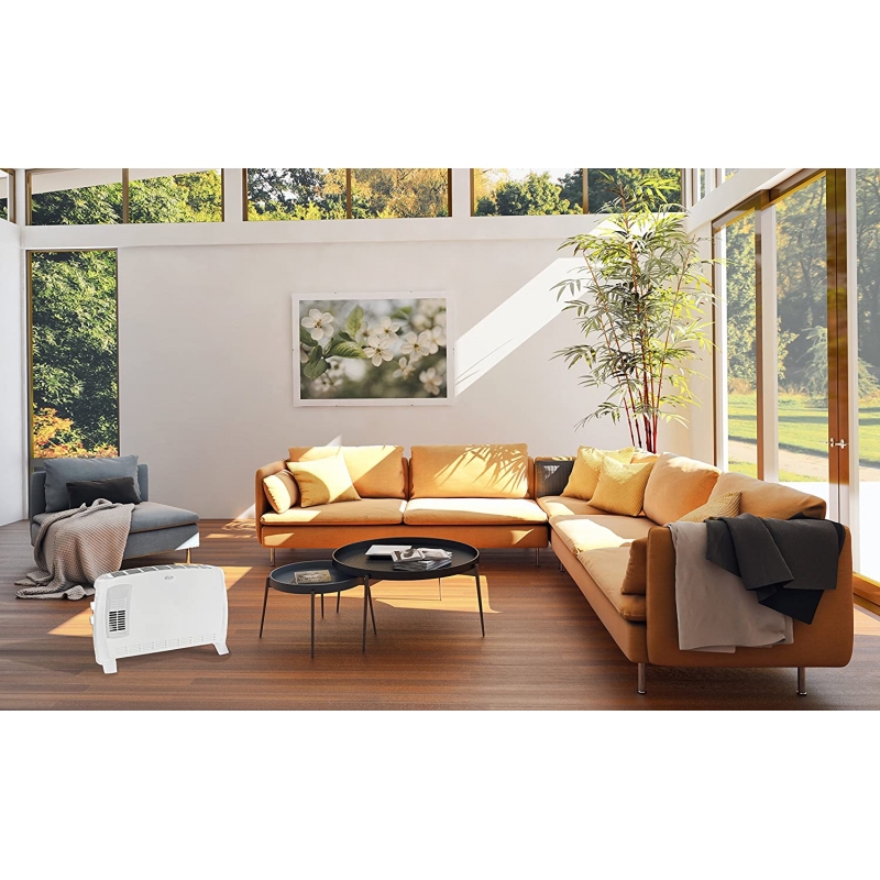 ARGO JAZZ TERMOVENTILATORE DA TERRA 2000W BIANCO