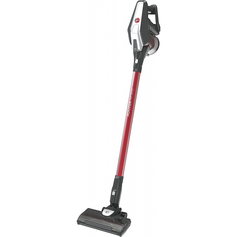 HOOVER HF322TH SCOPA ELETTRICA RICARICABILE SENZA FILO CON LUCE LED - ROSSO  TITANIO