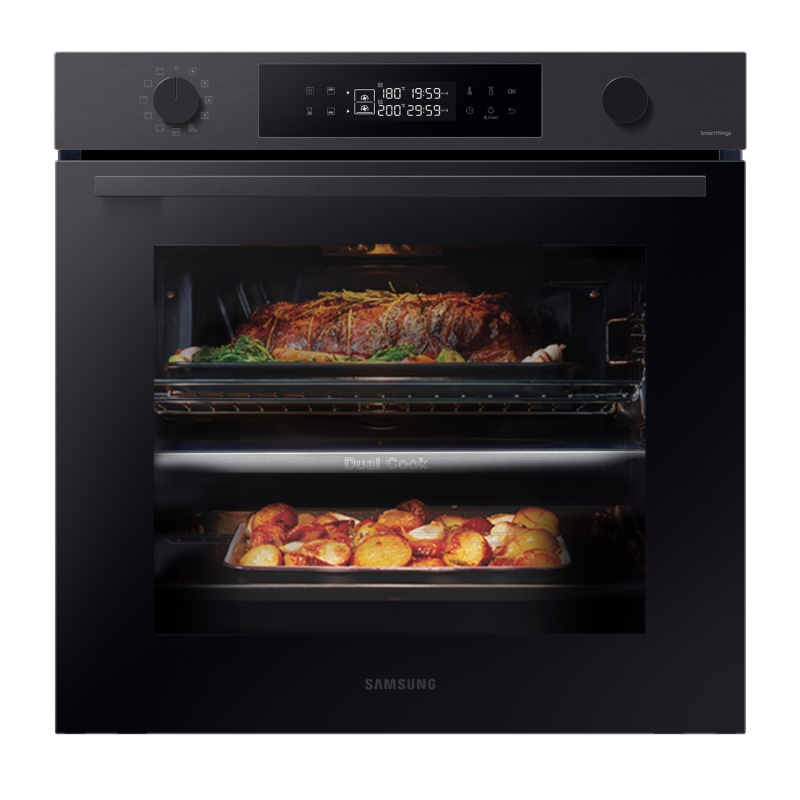 SAMSUNG NV7B4440VBB/U5 FORNO ELETTRICO DA INCASSO MULTIFUNZIONE 76 LT VAPORE WI-FI CLASSE A+ COLORE NERO