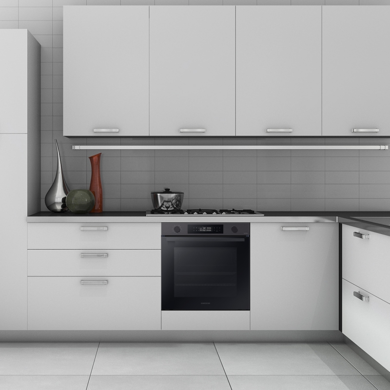 SAMSUNG NV7B4440VBB/U5 FORNO ELETTRICO DA INCASSO MULTIFUNZIONE 76 LT VAPORE WI-FI CLASSE A+ COLORE NERO