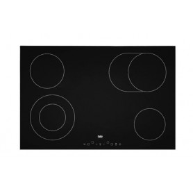 BEKO HIC84401 PIANO COTTURA DA INCASSO A INDUZIONE 80CM 4 ZONE IN VETROCERAMICA NERO