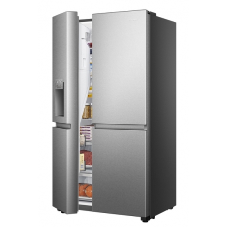 HISENSE RS818N4TIE FRIGORIFERO 4 PORTE 632LT NO FROST CLASSE E  MOTORE INVERTER COLORE INOX - PROMO HISENSE RS818N4TIE FRIGORIFERO 4 PORTE 632LT NO FROST CLASSE E  MOTORE INVERTER COLORE INOX - PROMO