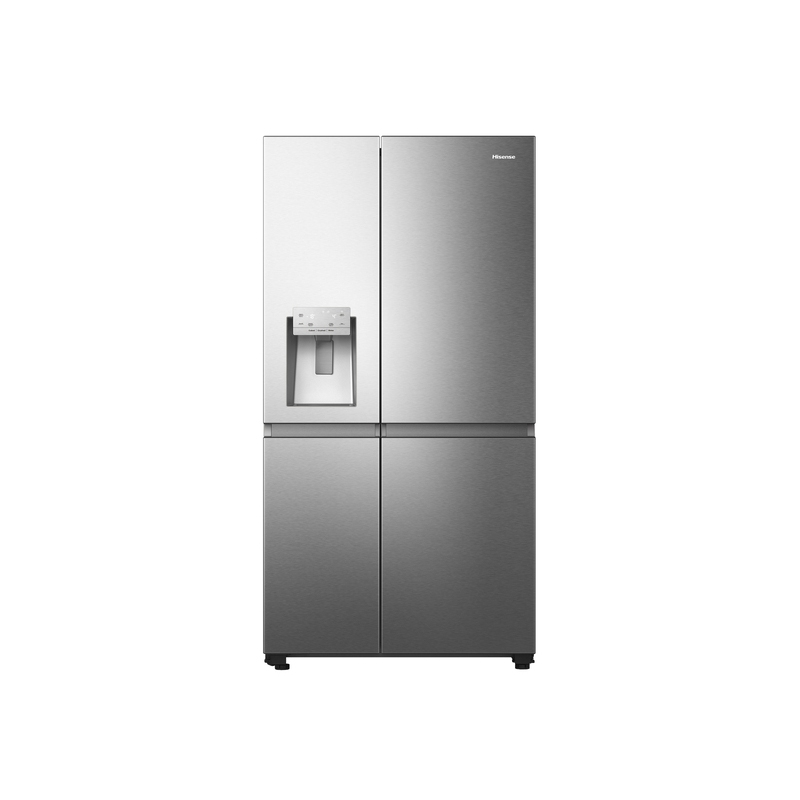 HISENSE RS818N4TIE FRIGORIFERO 4 PORTE 632LT NO FROST CLASSE E  MOTORE INVERTER COLORE INOX - PROMO