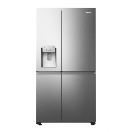 HISENSE RS818N4TIE FRIGORIFERO 4 PORTE 632LT NO FROST CLASSE E  MOTORE INVERTER COLORE INOX - PROMO HISENSE RS818N4TIE FRIGORIFERO 4 PORTE 632LT NO FROST CLASSE E  MOTORE INVERTER COLORE INOX - PROMO