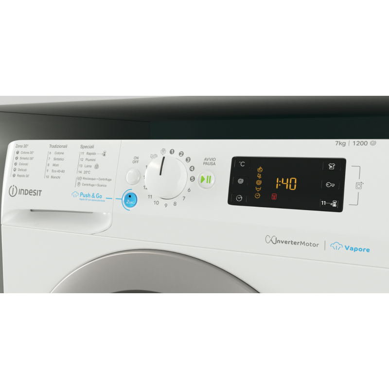 INDESIT BWSE 7125X SV IT LAVATRICE SLIM 44CM...