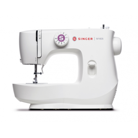 SINGER M1605 MACCHINA DA CUCIRE A BRACCIO LIBERO COLORE BIANCO