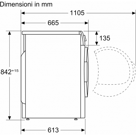 BOSCH WTH85V08II ASCIUGARTICE A POMPA DI CALORE 8KG SISTEMA AUTODRY SENSING DRYING INVERTER CLASSE A++ BOSCH WTH85V08II ASCIUGARTICE A POMPA DI CALORE 8KG SISTEMA AUTODRY SENSING DRYING INVERTER CLASSE A++