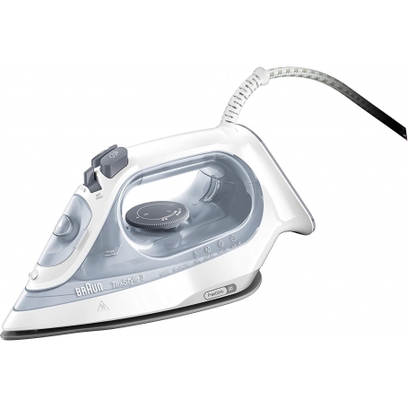 BRAUN SI3054GY TEXSTYLE 3 FERRO DA STIRO A VAPORE 2400W BIANCO/GRIGIO