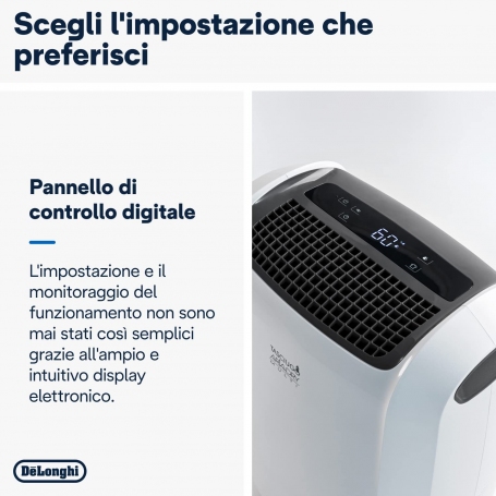 DE LONGHI DDSX220 DEUMIDIFICATORE TASCIUGO ARIADRY 20LT/24H SERBATOIO 5LT