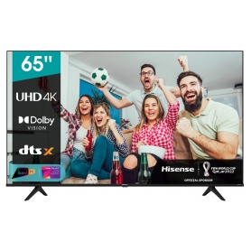 HISENSE 65A6HG TV LED 65'' 4K SMART TV DVB-T2 HEVC MAIN10/DVB-S2 NERO