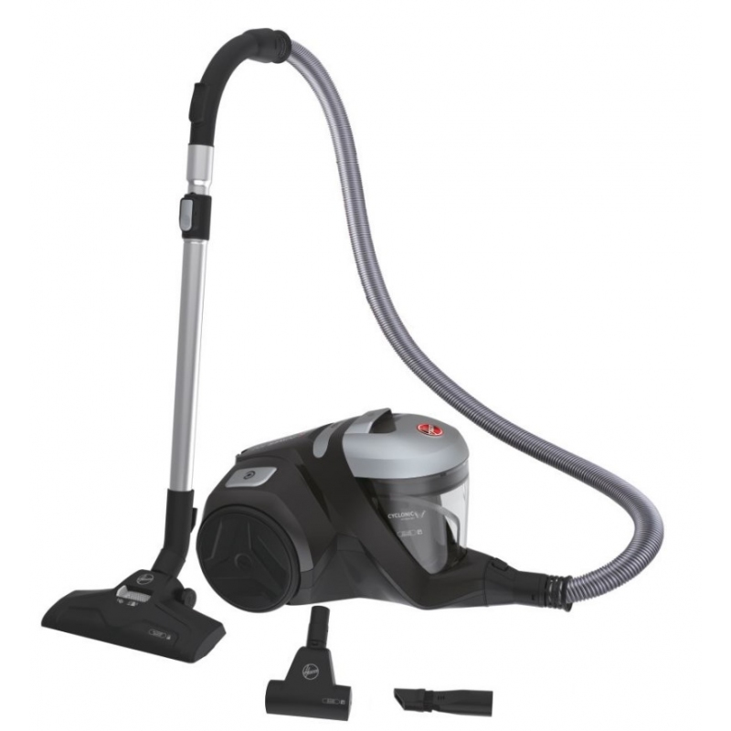 HOOVER HP320PET ASPIRAPOLVERE A TRAINO CICLONICA POTENZA MAX 850W COLORE NERO/GRIGIO - PROMO