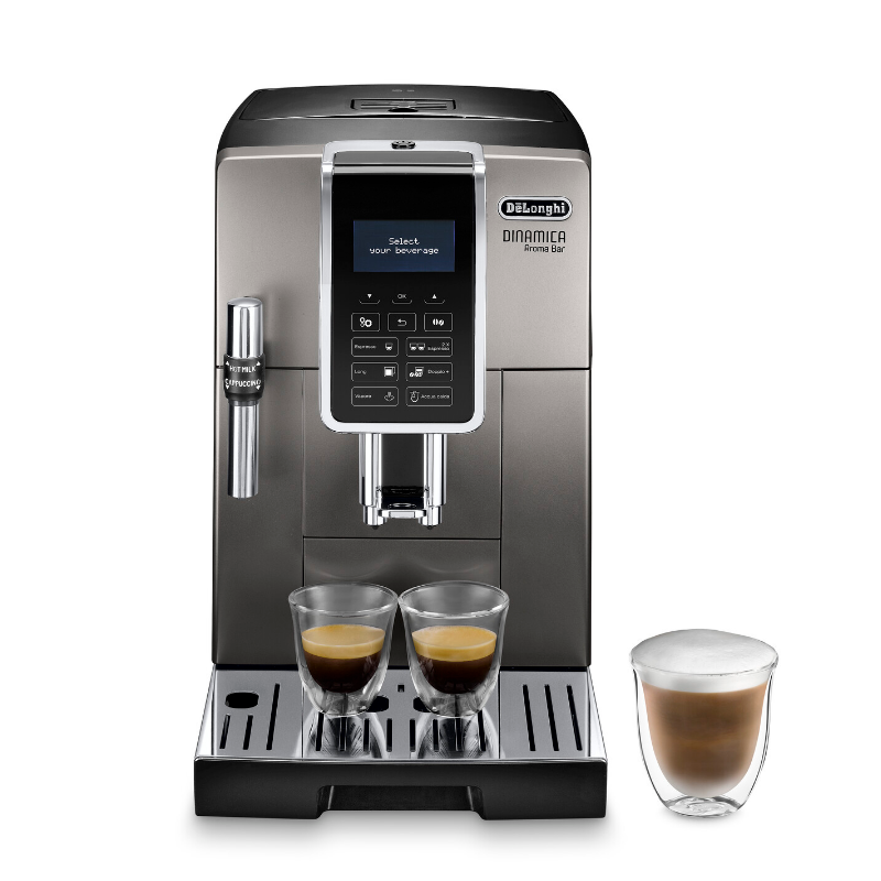 DE LONGHI ECAM35937TB MACCHINA DA CAFFE' SUPERAUTOMATICA AROMABAR SERBATOIO 1,8 LT COLORE TITANIO