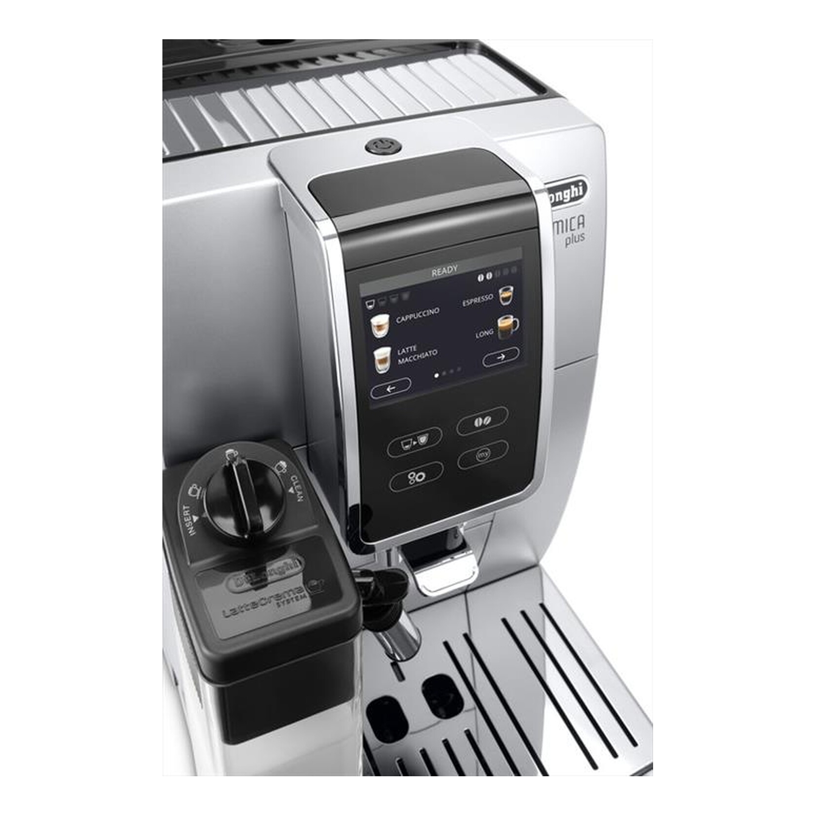 De Longhi ECAM 370.85.SB Macchina Caffè Automatica Macinacaffè e  Cappuccinatore