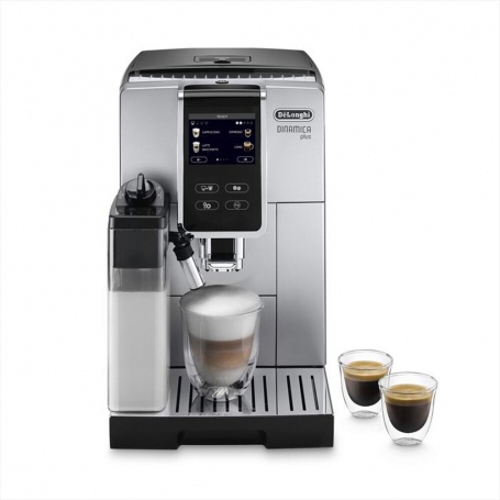 DE LONGHI DINAMICA PLUS ECAM370.70.SB MACCHINA DA CAFFÈ AUTOMATICA PER CAFFE' IN CHICCHI SERBATOIO 1,8 LT SILVER