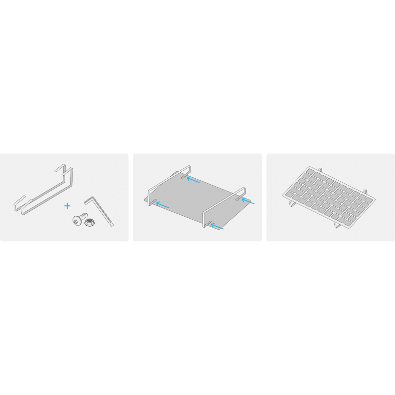LIGHTMATE LMG1-SB-SK-05 PANNELLO SOLARE DA GIARDINO POTENZA 370 Wp COMPRESO DI ACCESSORI E KIT DI INSTALLAZIONE - PROMO