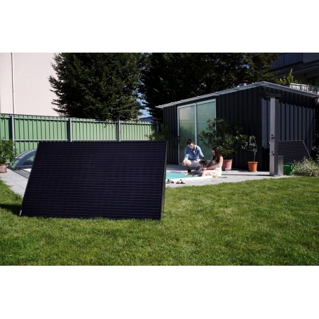 LIGHTMATE LMG1-SB-SK-05 PANNELLO SOLARE DA GIARDINO POTENZA 370 Wp COMPRESO DI ACCESSORI E KIT DI INSTALLAZIONE - PROMO